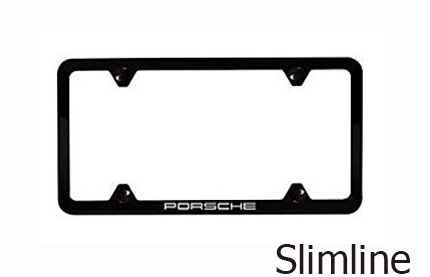 Plate Frame - Black : Suncoast Porsche Parts & Accessories